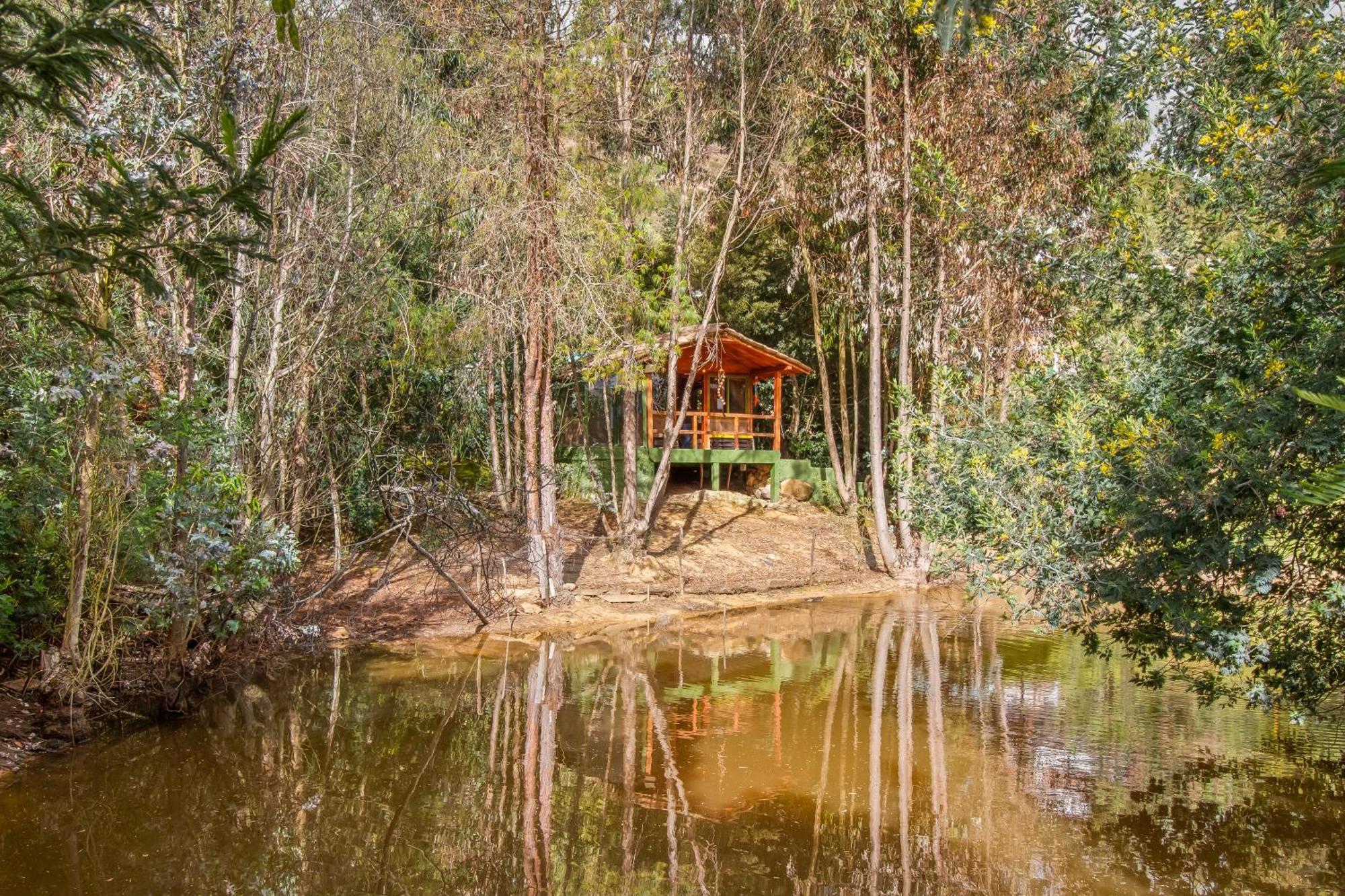Cabana Tipo Glamping Savieza Life Experience Nemocon Dış mekan fotoğraf
